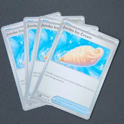 4X Jumbo Ice Cream PFL 091/094 - Pokemon Phantasmal Flames NM X4 EN English - Image 1