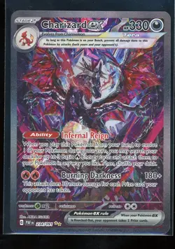 Pokemon TCG Charizard ex Scarlet & Violet: Paldean Fates 234/091 Holo SIR NM - Image 1