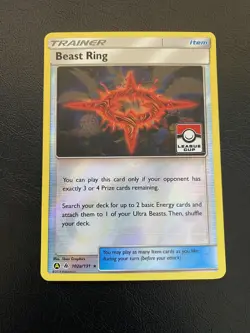 Beast Ring 102/131 Pokemon TCG League Cup Promo - Image 1