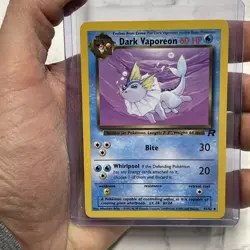 Pokemon TCG Dark Vaporeon Team Rocket 45/82 Regular Unlimited Uncommon NM/MT Vtg - Image 1