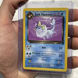 Pokemon TCG Dark Vaporeon Team Rocket 45/82 Regular Unlimited Uncommon NM/MT Vtg - Image 2