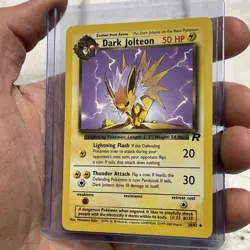 Pokemon TCG Team Rocket 38/82 Dark Jolteon Vintage Card Nintendo Uncommon NM/MT - Image 2