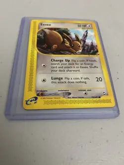 Pokemon Eevee Aquapolis 75/147 Non Holo E Reader Vintage Nintendo Near Mint+ NM - Image 2