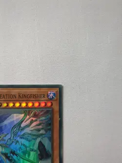 Icejade Creation Kingfisher BACH-EN008 Super Rare Yu-Gi-Oh Card 1st Edition New - Image 3