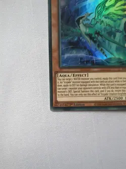 Icejade Creation Kingfisher BACH-EN008 Super Rare Yu-Gi-Oh Card 1st Edition New - Image 4