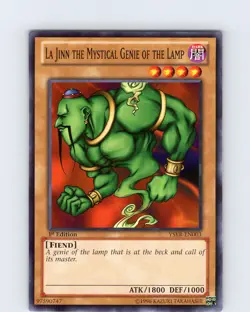 Yu-Gi-Oh La Jinn The Mystical Genie Of The Lamp YSKR-EN003 1st Ed Common NM - Image 1