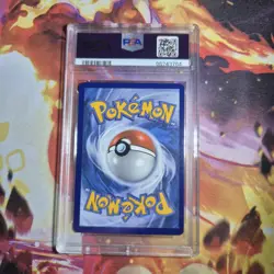 PSA 9 MINT Full Art Flareon Vmax 2021 Black Star Promo SWSH180 Pokemon Card - Image 2