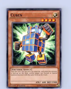 Yu-Gi-Oh TCG Cuben MP17-EN049 1st Edition Regular Common Card NM - Image 1