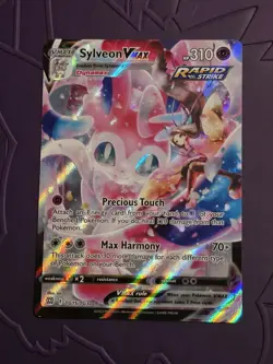 Sylveon Vmax TG15/TG30 Alt Art Full Ultra Rare Pokemon Card Mint NM / M - Image 1