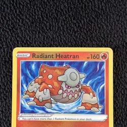 Radiant Heatran Ultra Rare Pokemon Card 027/189 Astral Radiance - NM/M - Image 2
