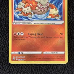 Radiant Heatran Ultra Rare Pokemon Card 027/189 Astral Radiance - NM/M - Image 3