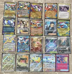 TCG Pokemon 40x Card Binder Lot Collection - Illustration Rare, FA's, Ex’s, More - Image 1