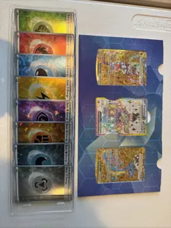 Terapagos EX Ultra-Premium Collection 3 PROMO CARDS Plus Energy card Set - Image 1