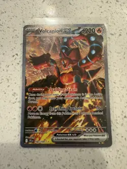 Pokemon Volcanion EX Journey Together Special Illustration Rare Card 182/159 NM - Image 1