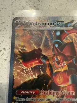 Pokemon Volcanion EX Journey Together Special Illustration Rare Card 182/159 NM - Image 4