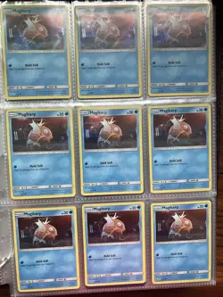 Pokemon Binder Page Lot - 16x Magikarp Holo Cards + 2x Lickitung Holo - Image 2