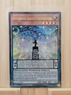 MP24-EN265 Performapal Duelist Extraordinaire Ultra Rare Yu-Gi-Oh Card 1st NM - Image 1
