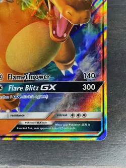 Pokemon Card TCG - Charizard GX SM211 Black Star Promo Sun & Moon Near Mint - Image 5