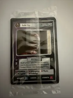 Star Trek CCG Second Anthology 6-Card Exclusive Insert Factory Sealed Vedek Dax - Image 1