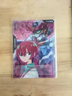 Gundam TCG Resource Card Machu RP-010 FOIL Alt Art English NYCC 2025 Promo - Image 1