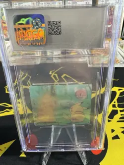 Pokemon Pikachu #4 Meiji Super Change Card 3D Lenticular CGC 8.5 Only 1 Higher!! - Image 3