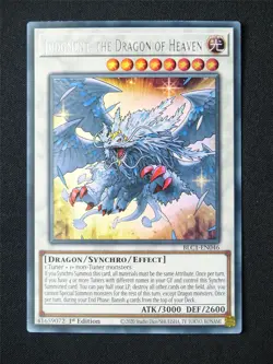 Judgment the Dragon of Heaven BLC1 Ultra Rare - 1st ed Yugioh Card #2TE - Image 1