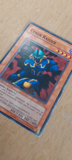 1st Edition Cyber Raider DCR-011 YuGiOh card (LP) - Image 1