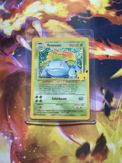 Pokemon TCG Venusaur Holo Card 15/102 Classic Celebrations 25th Anniversary - Image 1