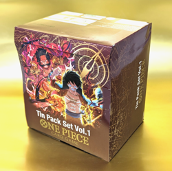 One Piece Tin Pack Set Vol. 1 Sealed New 100% Mint Rare Holo Packs Box Don Card - Image 4