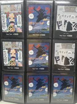 One Piece TCG English Don Card Lot - Image 2