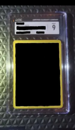 Pokemon Mystery Slab Cgc MINT 9, With 3 Mystery Cards - Image 2