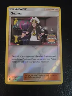 Guzma (115/147) - Regional Championships Reverse Hole Promo - Pokemon Card - Image 1