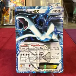 Pokemon Card Lugia EX BW83 Black Star Promo Half Art Black & White Promos 56 - Image 1