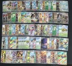 100 Lot AR CHR Pokemon TCG Chinese Card Art Rare zapdos articuno SQ A28 - Image 1