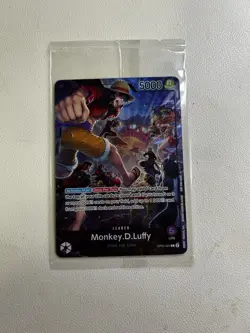 Monkey D Luffy PSA Magazine One Piece Foil Promo Card OP05-060 SEALED English - Image 3