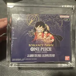 One Piece Cards Romance Dawn Booster Box OP-01 White Bottom Sealed (Slight DMG) - Image 1