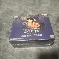 One Piece Cards Romance Dawn Booster Box OP-01 White Bottom Sealed (Slight DMG) - Image 2