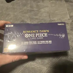 One Piece Cards Romance Dawn Booster Box OP-01 White Bottom Sealed (Slight DMG) - Image 5