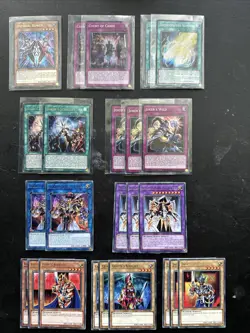 Yugioh King's Court Deck - Knight Imperial Bower Straight Set 24 Cards - Image 1