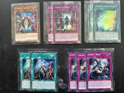 Yugioh King's Court Deck - Knight Imperial Bower Straight Set 24 Cards - Image 2