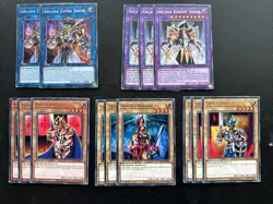 Yugioh King's Court Deck - Knight Imperial Bower Straight Set 24 Cards - Image 3