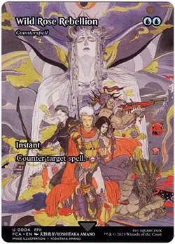 MTG Final Fantasy Wild Rose Rebellion Showcase Through the Ages (Uncommon) - Image 1