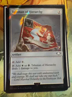 Talisman of Hierarchy (Surge Foil) Universes Beyond: Warhammer 40000 FOIL, #256 - Image 1