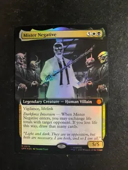 MTG - NM - Mister Negative - Extended Art - Marvel's Spider-Man - Image 1
