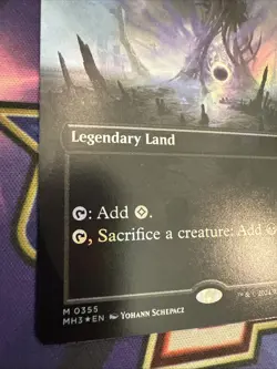 1x Phyrexian Tower ~~ Borderless - Foil NM-Mint, English Modern Horizons 3 MTG M - Image 4