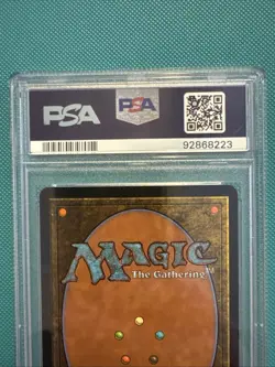 PSA 8 Quicksilver Dragon Onslaught Foil MtG Vintage Graded - Image 4