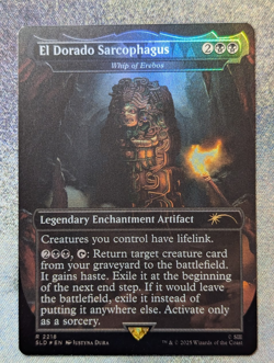 El Dorado Sarcophagus - Whip of Erebos Secret Lair Drop Series Rainbow Foil - Image 1