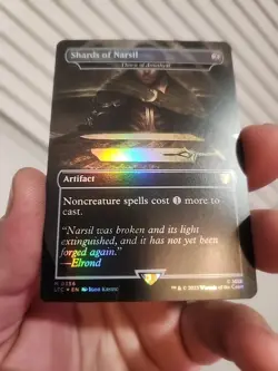 Shards of Narsil - Surge Foil - MTG - Magic The Gathering - LTC - NM - Image 2