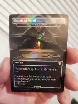 Shards of Narsil - Surge Foil - MTG - Magic The Gathering - LTC - NM - Image 3