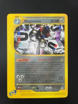 Magneton 22/147 Rara Set Aquapolis Pokemon English Card EXCELLENT+ - Image 1